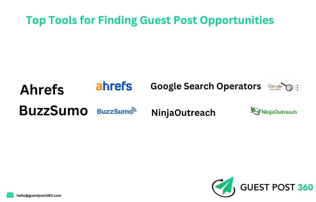 Top Tools for Finding Guest Post Opportunities