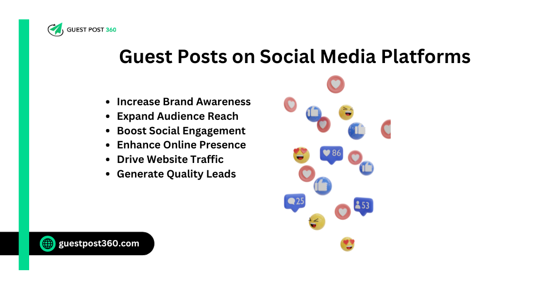 Promoting Guest Posts on Social Media Platforms