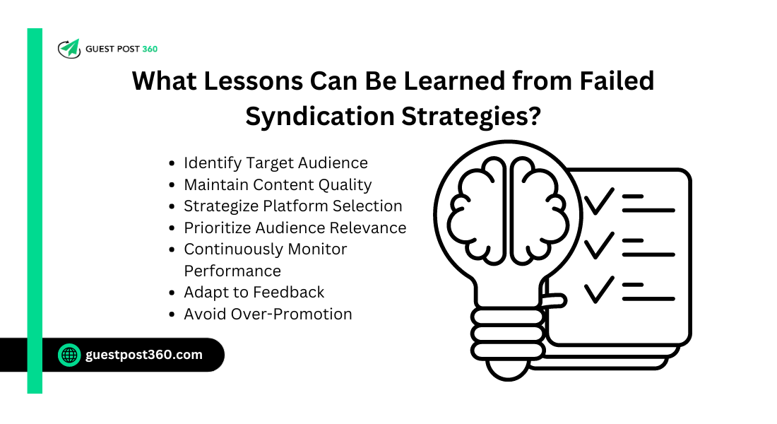 Identify Target Audience
Maintain Content Quality
Strategize Platform Selection
Prioritize Audience Relevance
Continuously Monitor Performance
Adapt to Feedback
Avoid Over-Promotion